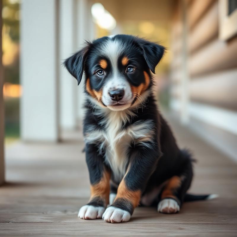 Scout, a 7 months old Aussie groomed by K-Pup in Scarborough, Maine