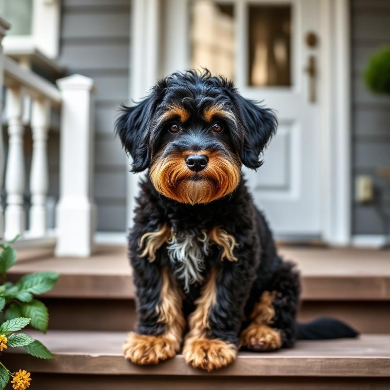 Olive, a 7 years old cavapoo groomed by K-Pup in Biddeford, Maine