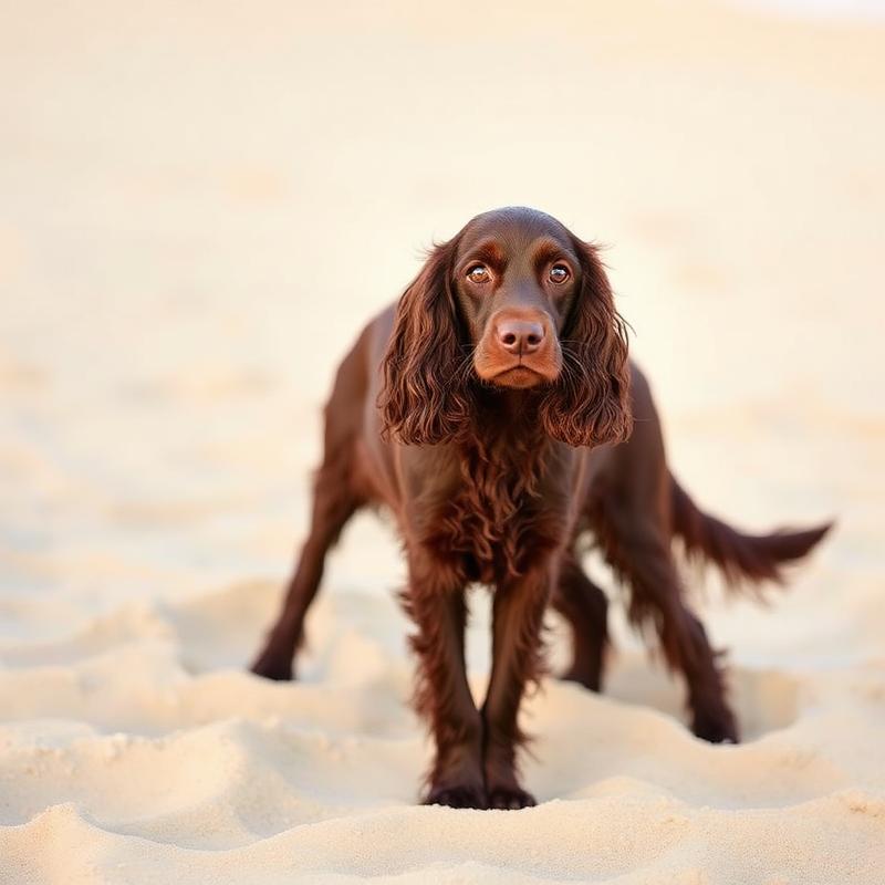 Hazel, a 7 years old cocker spaniel groomed by K-Pup in Cape Porpoise, Maine