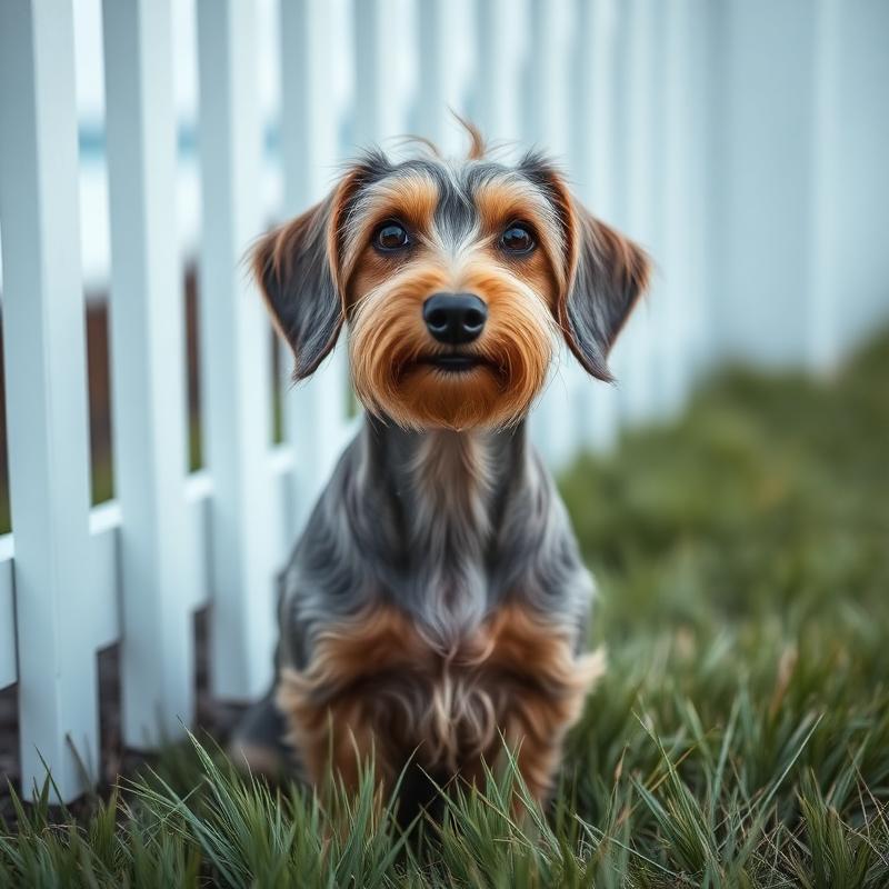 Pepper, a 9 years old dachshund groomed by K-Pup in Saco, Maine
