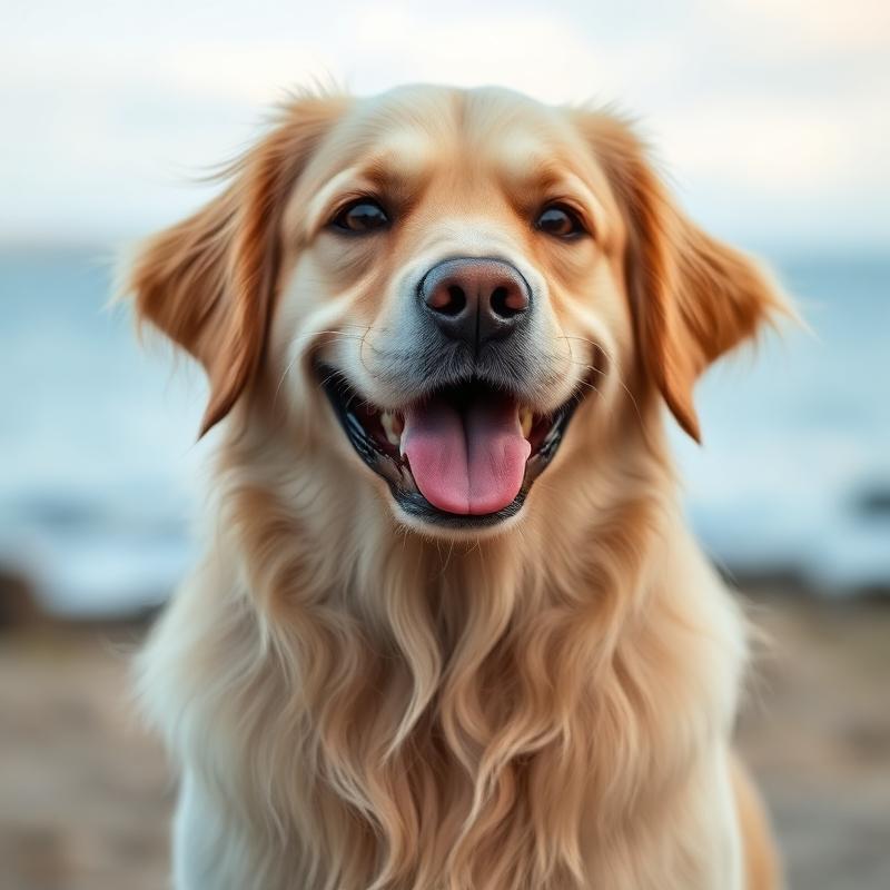 Bailey, a 6 years old golden retriever groomed by K-Pup in Kennebunkport, Maine