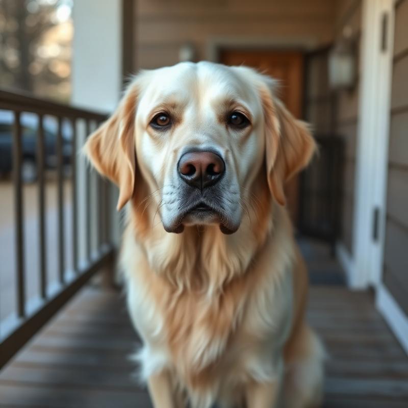 Sadie, a 11 years old golden retriever groomed by K-Pup in Cape Porpoise, Maine