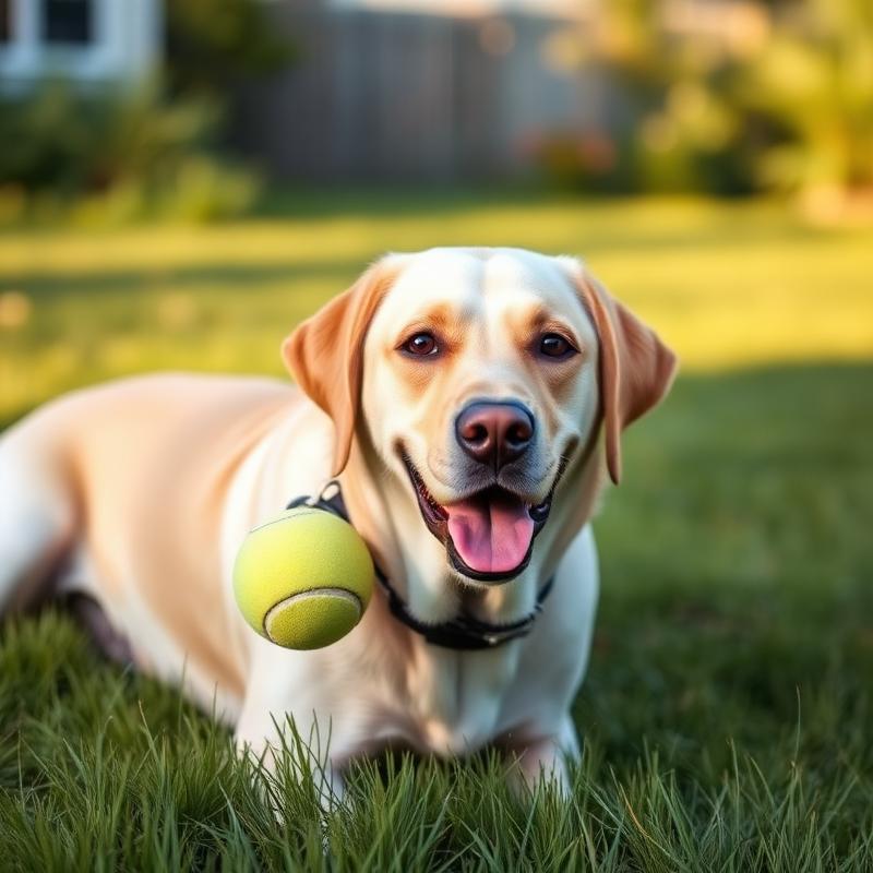 Gus, a 9 years old labrador retriever groomed by K-Pup in Biddeford, Maine