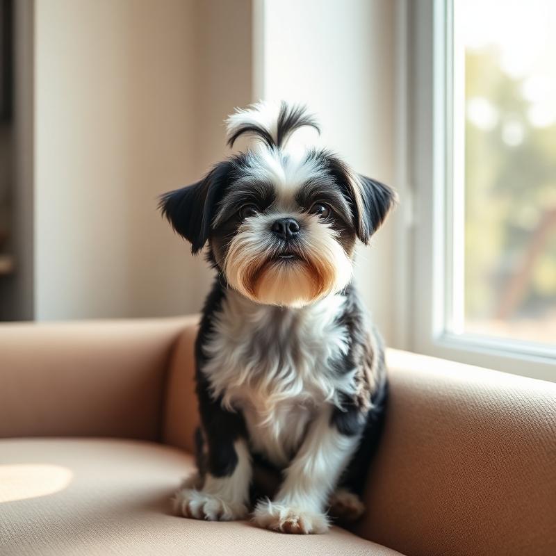 Lulu, a 2 years old shih tzu groomed by K-Pup in Kennebunk, Maine