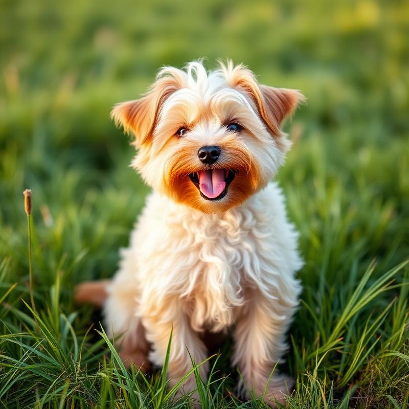 Barley, a 4 years old yorkipoo groomed by K-Pup in Ogunquit, Maine